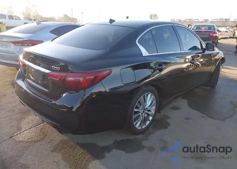 2019 Infiniti Q50 3.0T Luxe из США, поврежденный, VIN JN1EV7AP8KM517007